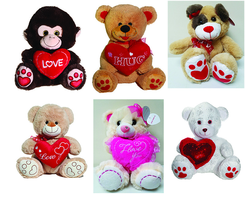 valentines stuffed animals bulk